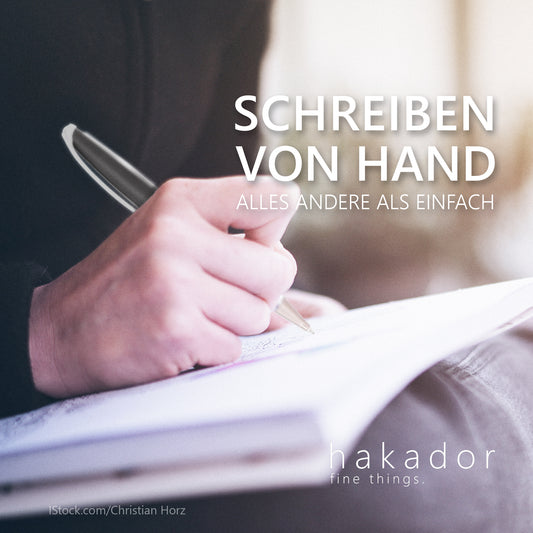 Wie funktioniert eigentlich unsere Handmuskulatur? Schreiben von Hand - wir erklären die Hintergründe.