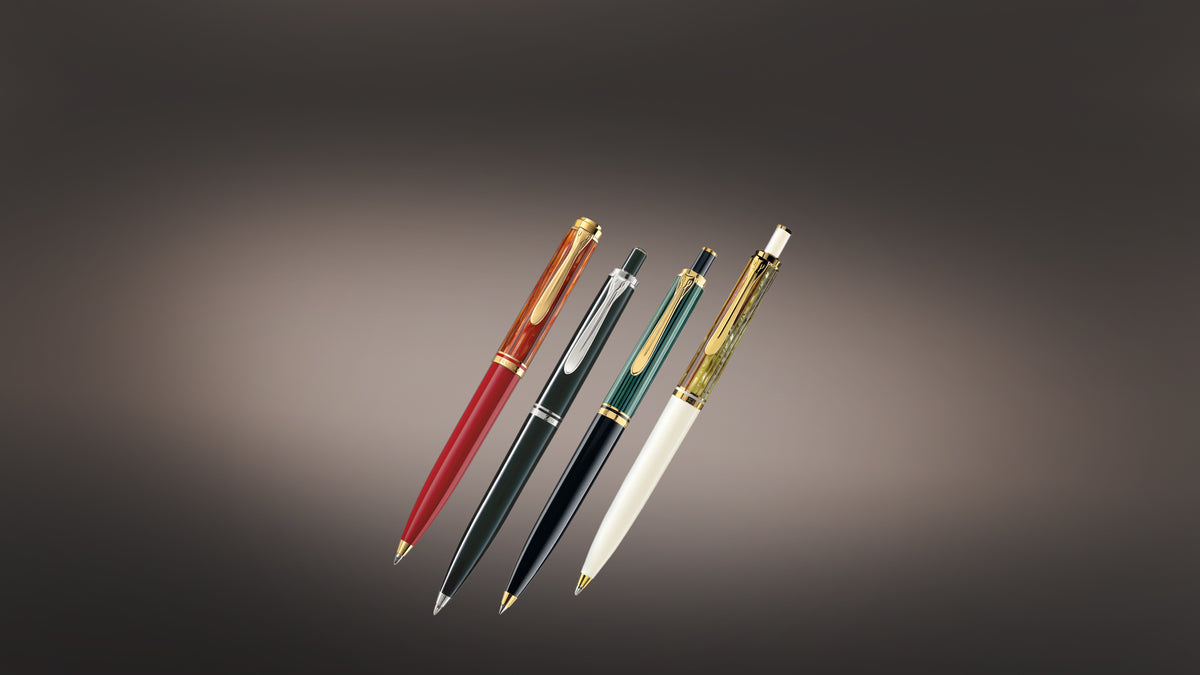 Pelikan Souverän K800 Drehkugelschreiber – Schwarz, Vergoldet, Made In Germany