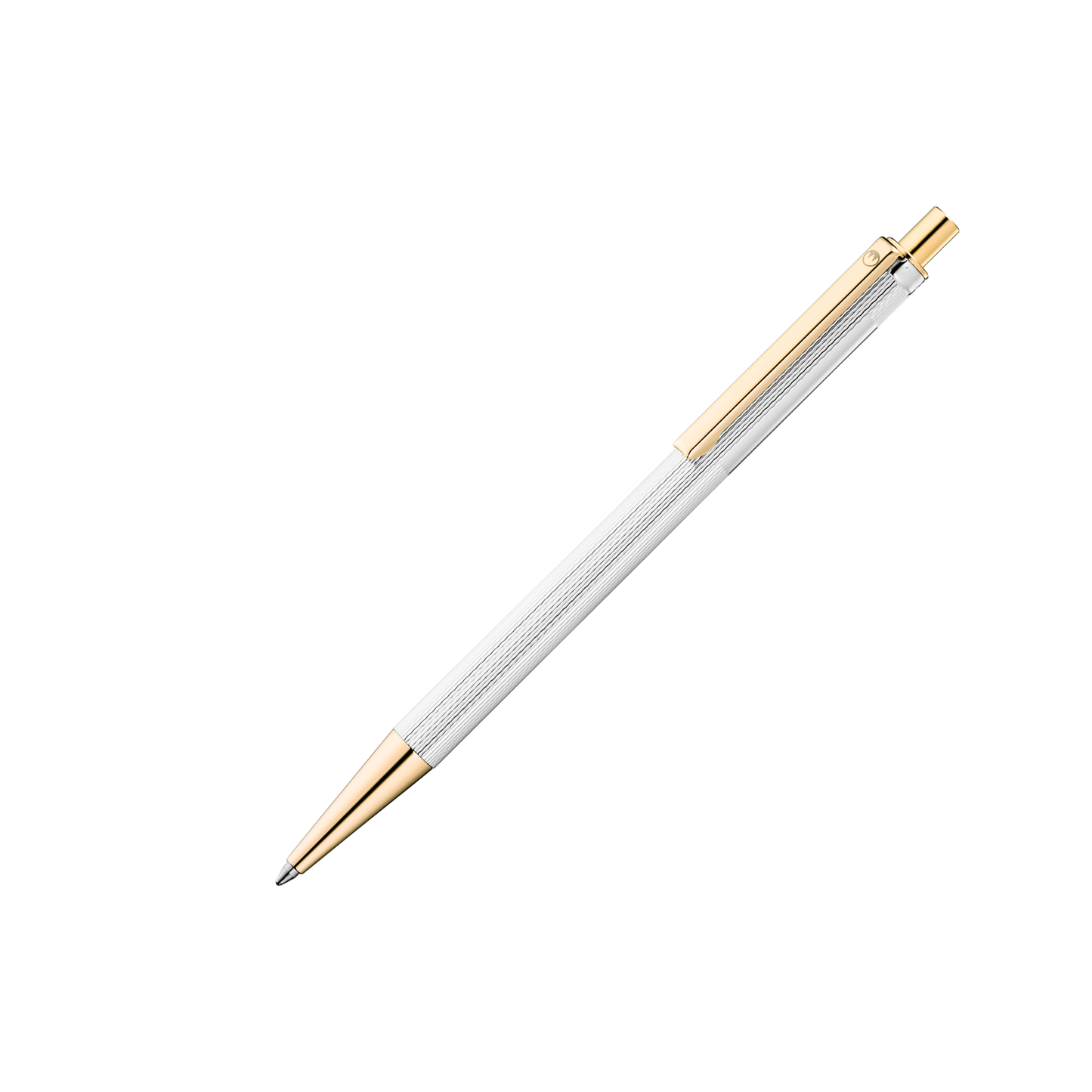 Waldmann Kugelschreiber ECO Korn-Design Silber / Gold