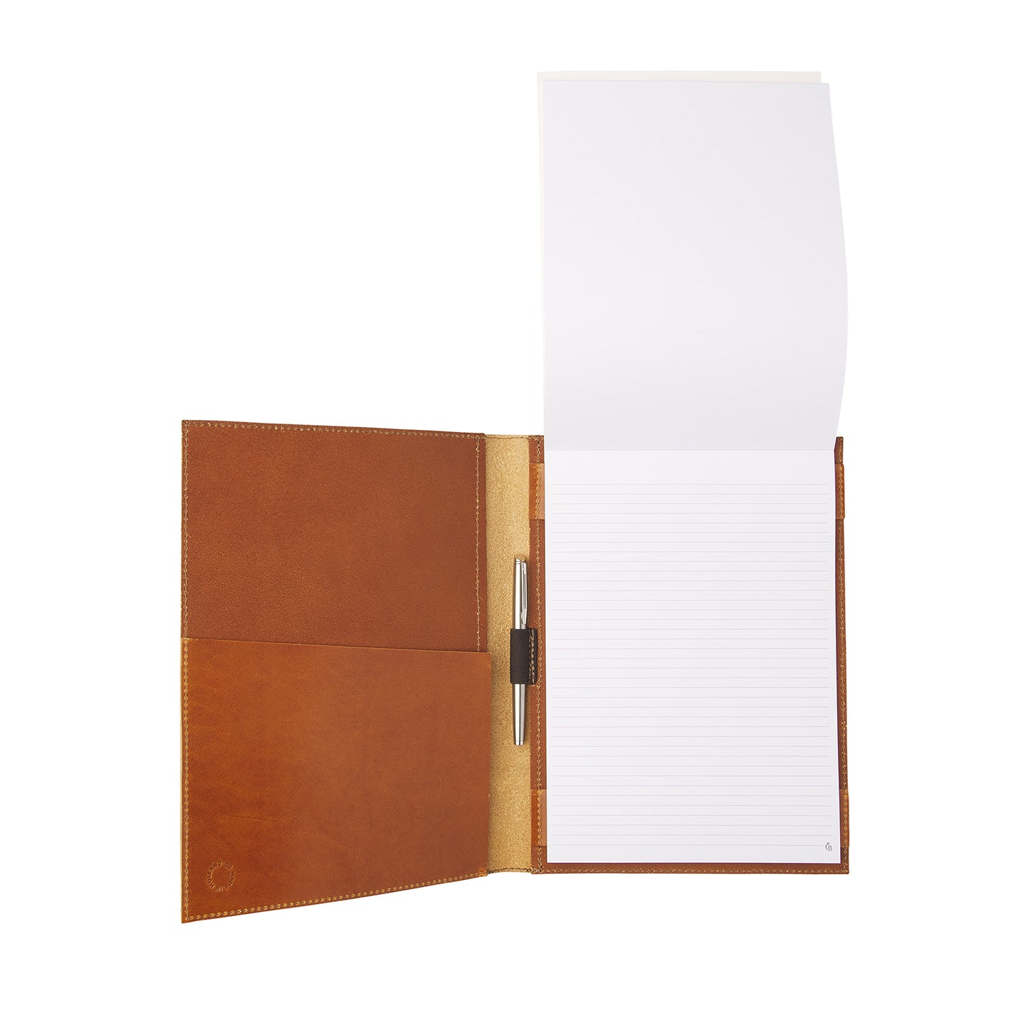 Castelijn & Beerens Schreibmappe A4 GAUCHO Cognac