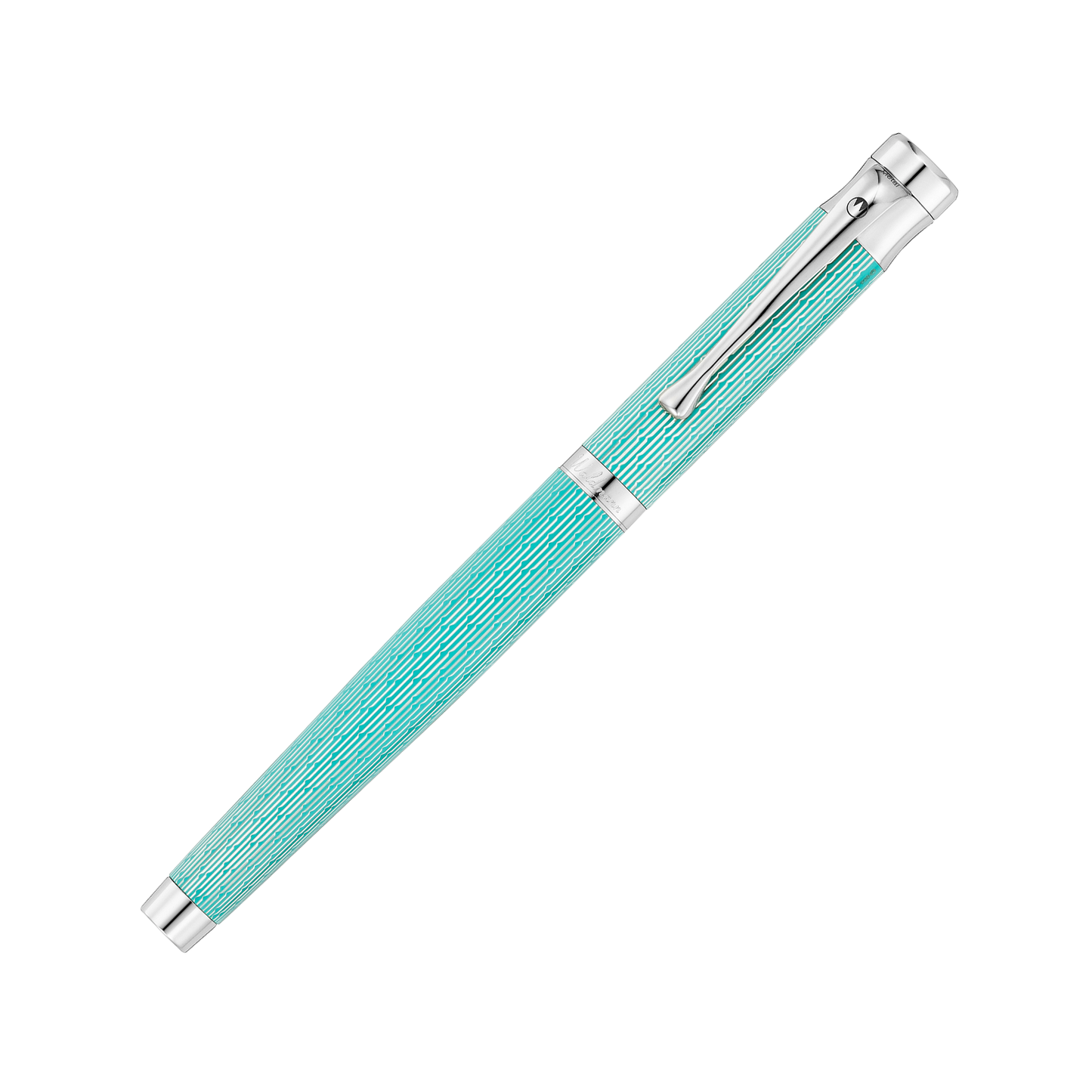 Waldmann Tintenroller TANGO Imagination-Dekor Aquamarin