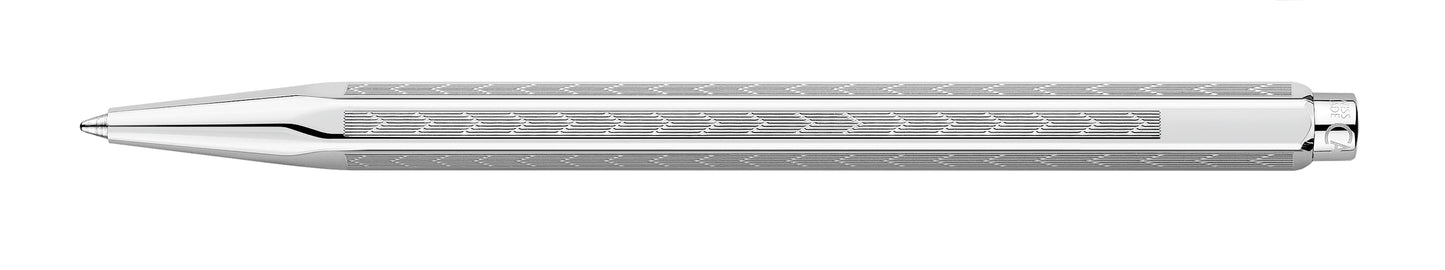 Caran d'Ache Kugelschreiber ECRIDOR Chevron palladiumbeschichtet