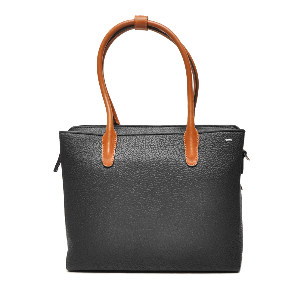 Berba Business Bag Chamonix Black | Echtes Leder