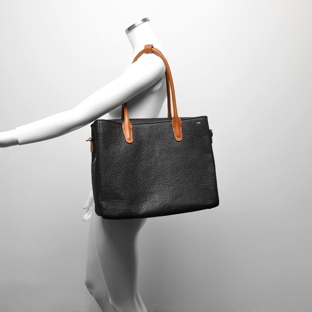 Berba Business Bag Chamonix Black | Echtes Leder