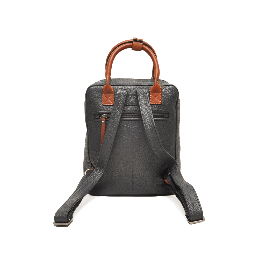 Berba Rucksack Chamonix Navy | Echtes Leder