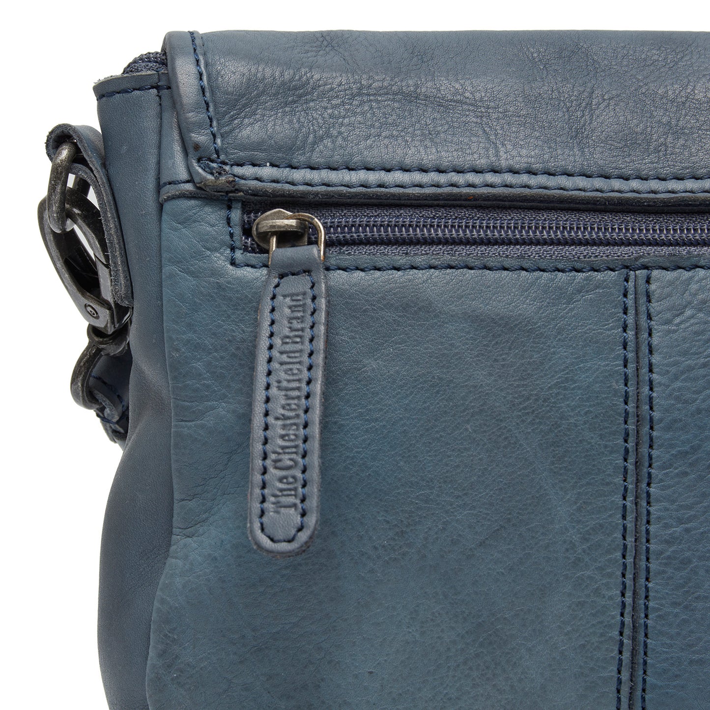 The Chesterfield Brand Umhängetasche IRMA Navy | Echtes Leder