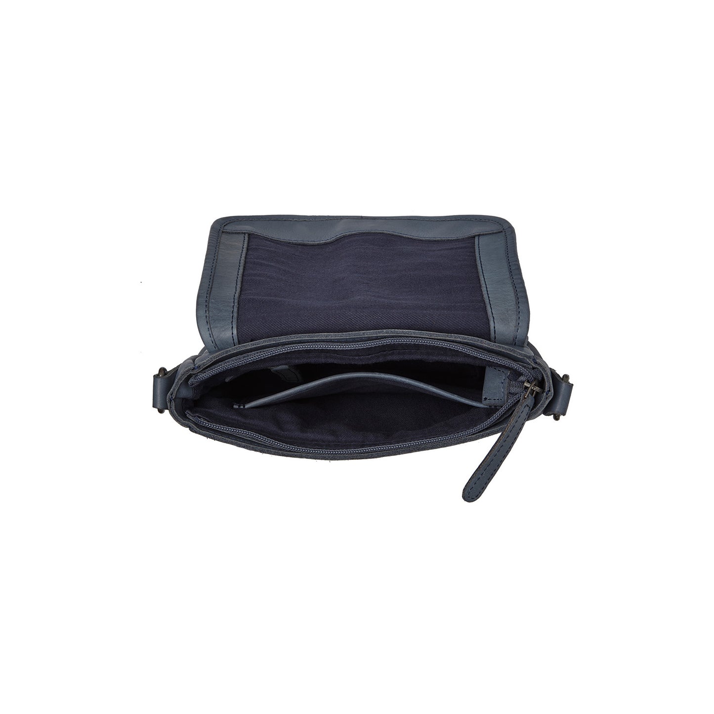 The Chesterfield Brand Umhängetasche IRMA Navy | Echtes Leder