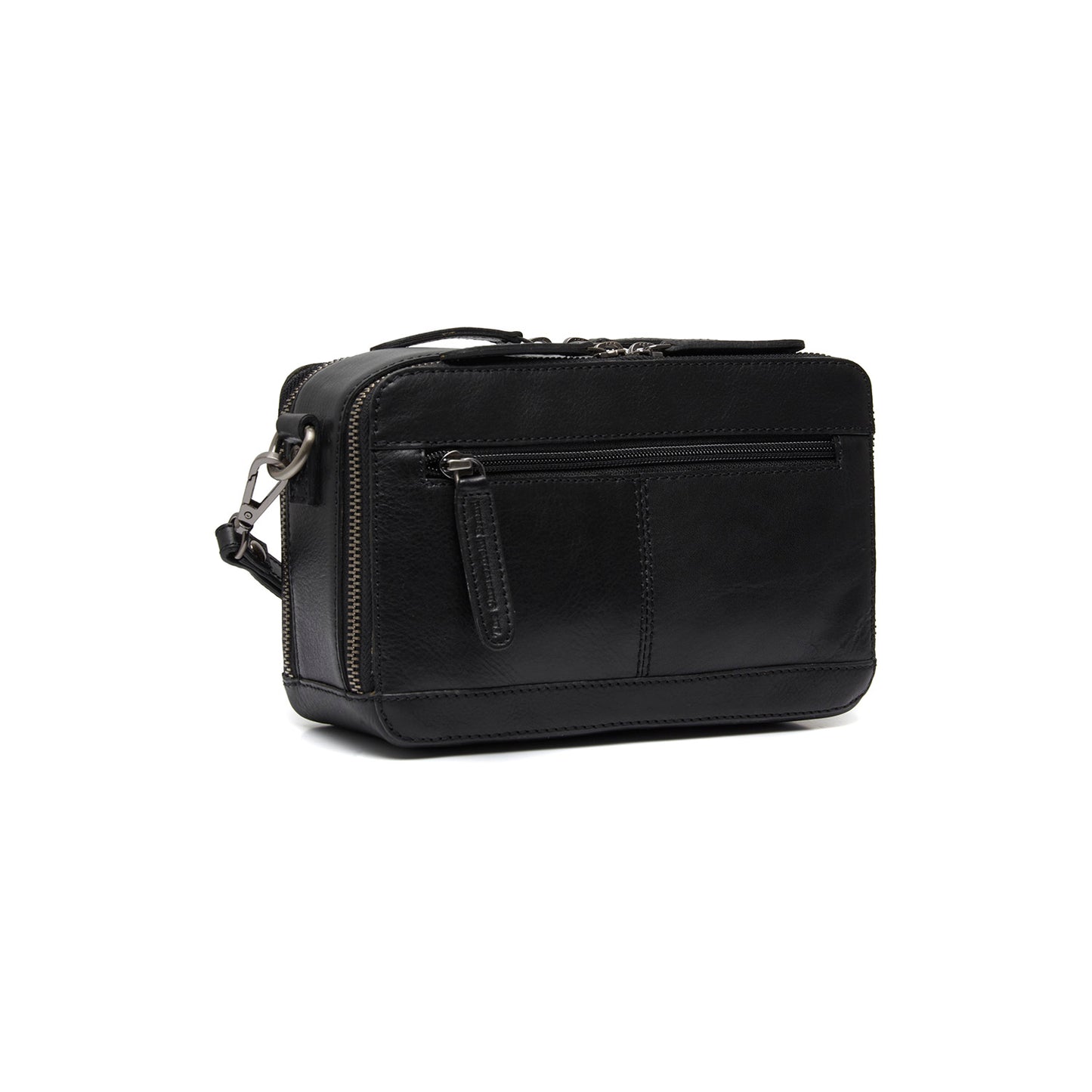 The Chesterfield Brand Umhängetasche BARDOLINO Schwarz| Echtes Leder