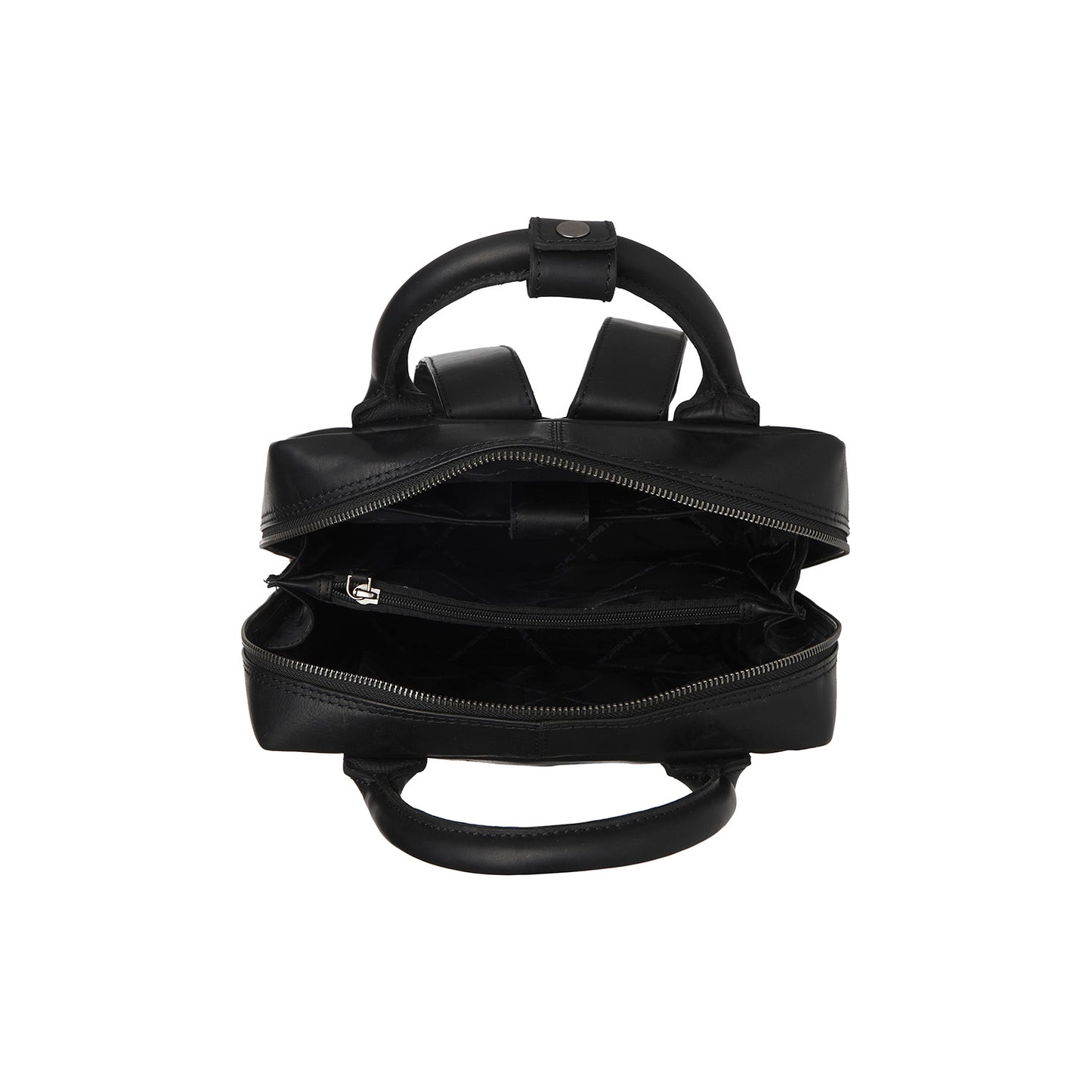 The Chesterfield Brand Rucksack LINCOLN Schwarz | Echtes Leder