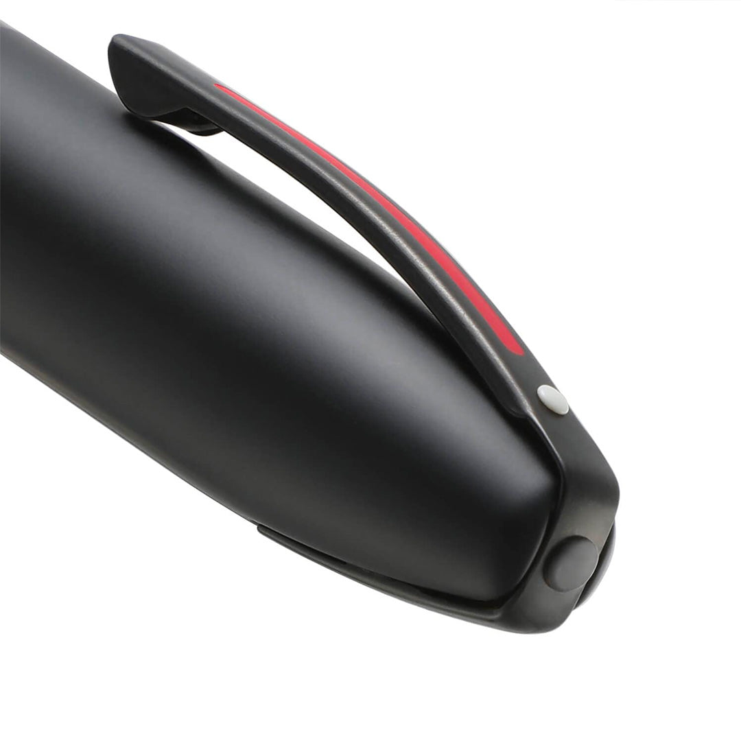 Sheaffer Tintenroller Icon mattschwarz mit roten PVD-Beschlägen