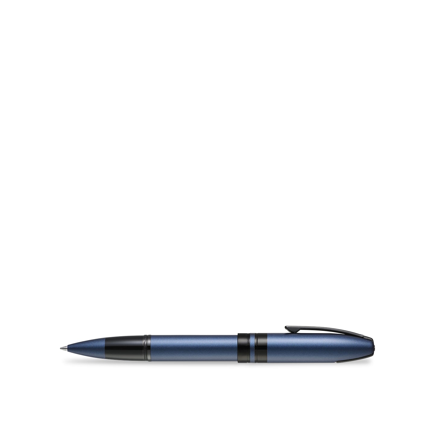 Sheaffer Tintenroller Icon mattblau mit schwarzen PVD-Beschlägen