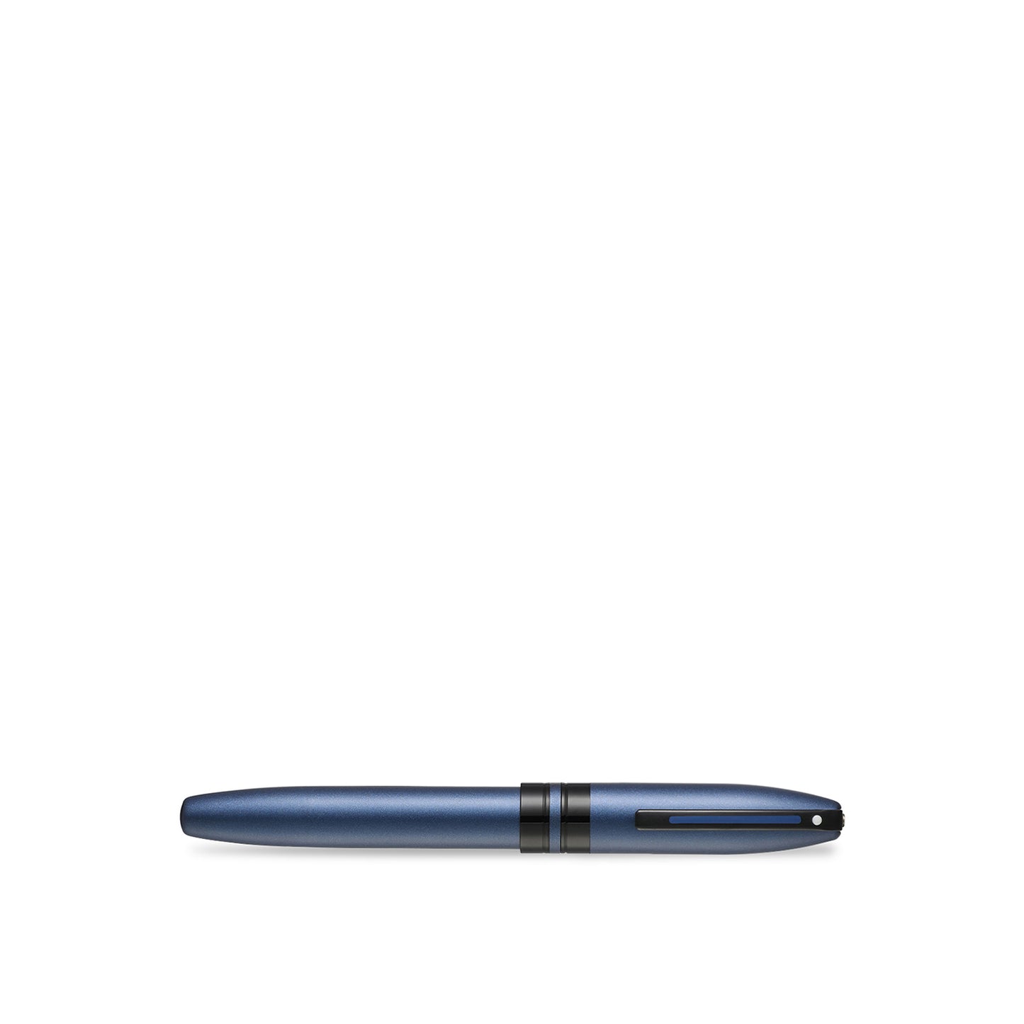 Sheaffer Tintenroller Icon mattblau mit schwarzen PVD-Beschlägen
