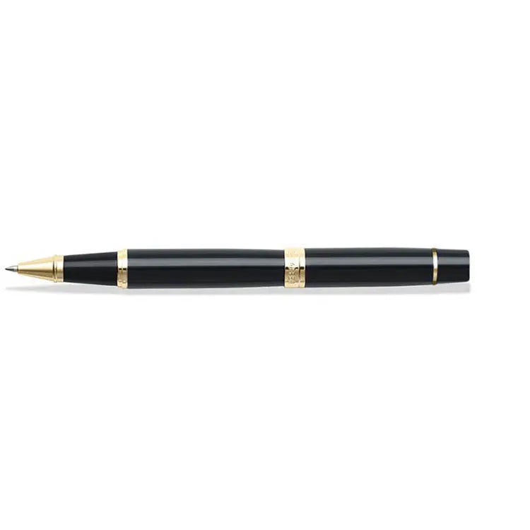 Sheaffer Tintenroller 300 schwarzer Schaft mit goldfarbenen Beschlägen