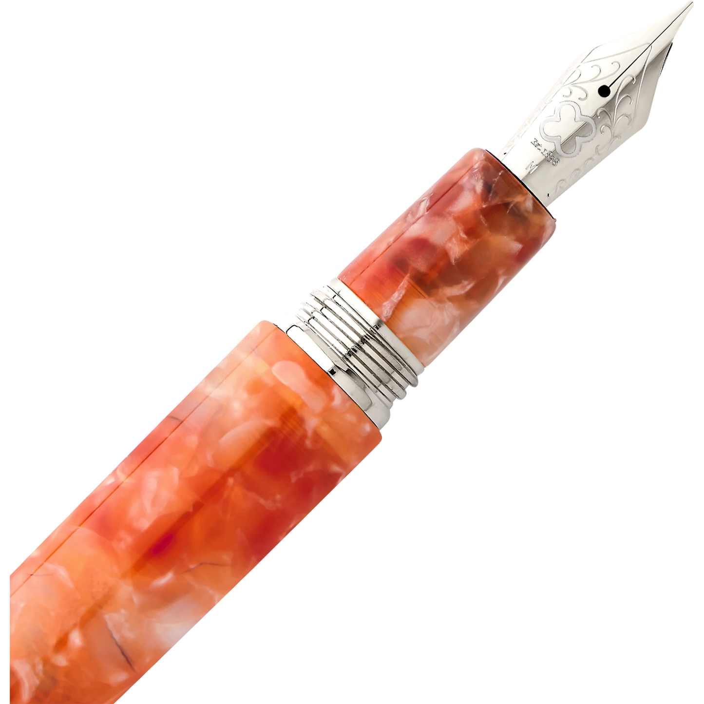 Esterbrook Füllfederhalter ESTIE Petrified Forest Silber Oversized