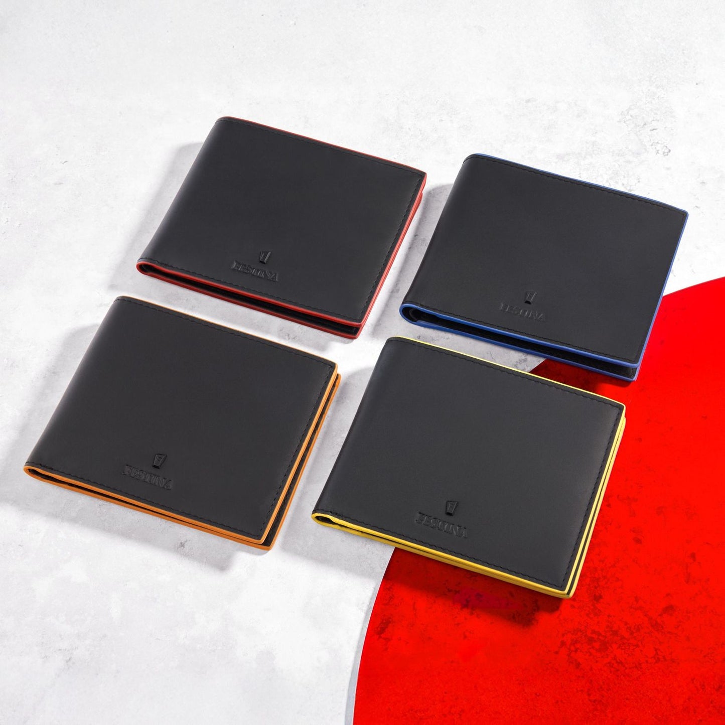 Festina Brieftasche Black Edition Yellow