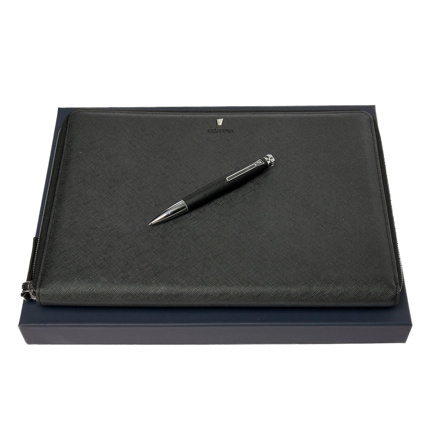 Festina Set Chronobike Black (kugelschreiber & A4 konferenzmappe)
