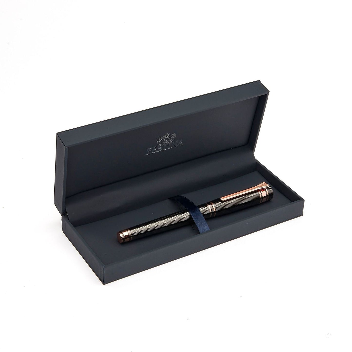 Festina Füllfederhalter Bold Stripe Gun & Rosegold