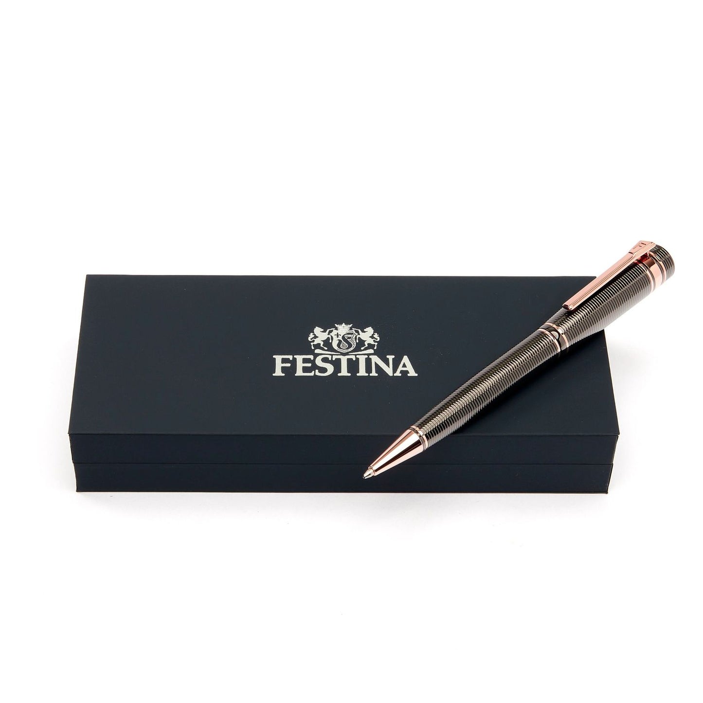 Festina Kugelschreiber Bold Stripe Gun & Rosegold