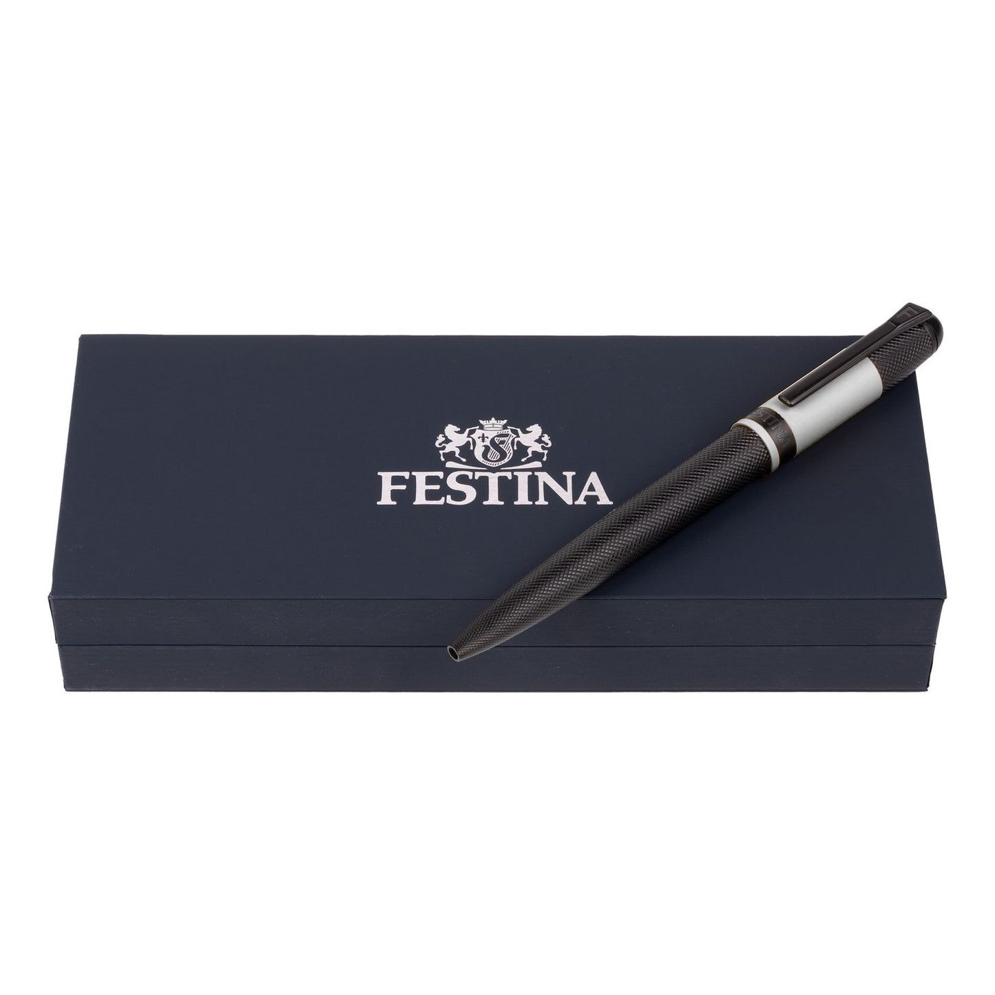 Festina Kugelschreiber Classicals Black Edition Silver