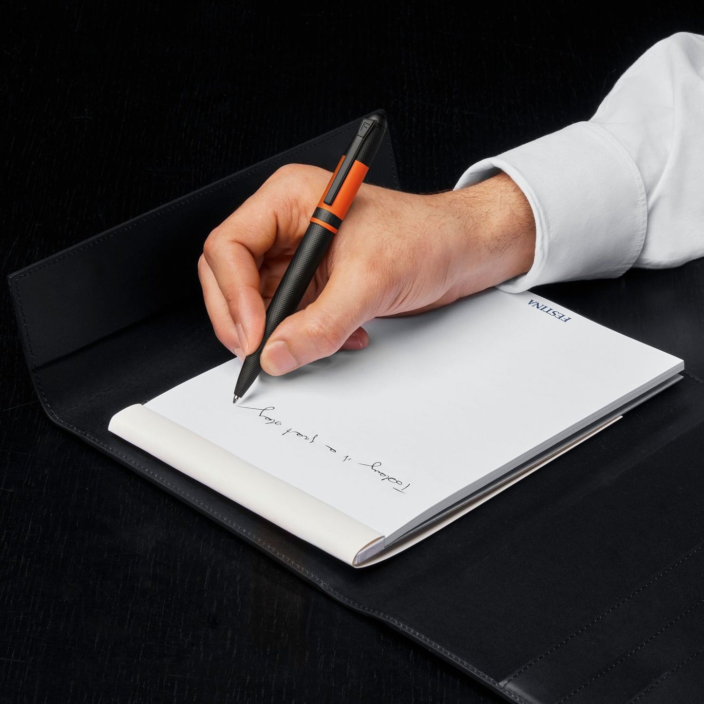 Festina Kugelschreiber Classicals Black Edition Orange