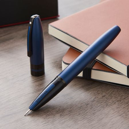 Sheaffer Füllfederhalter Icon Blue PVD Feder F