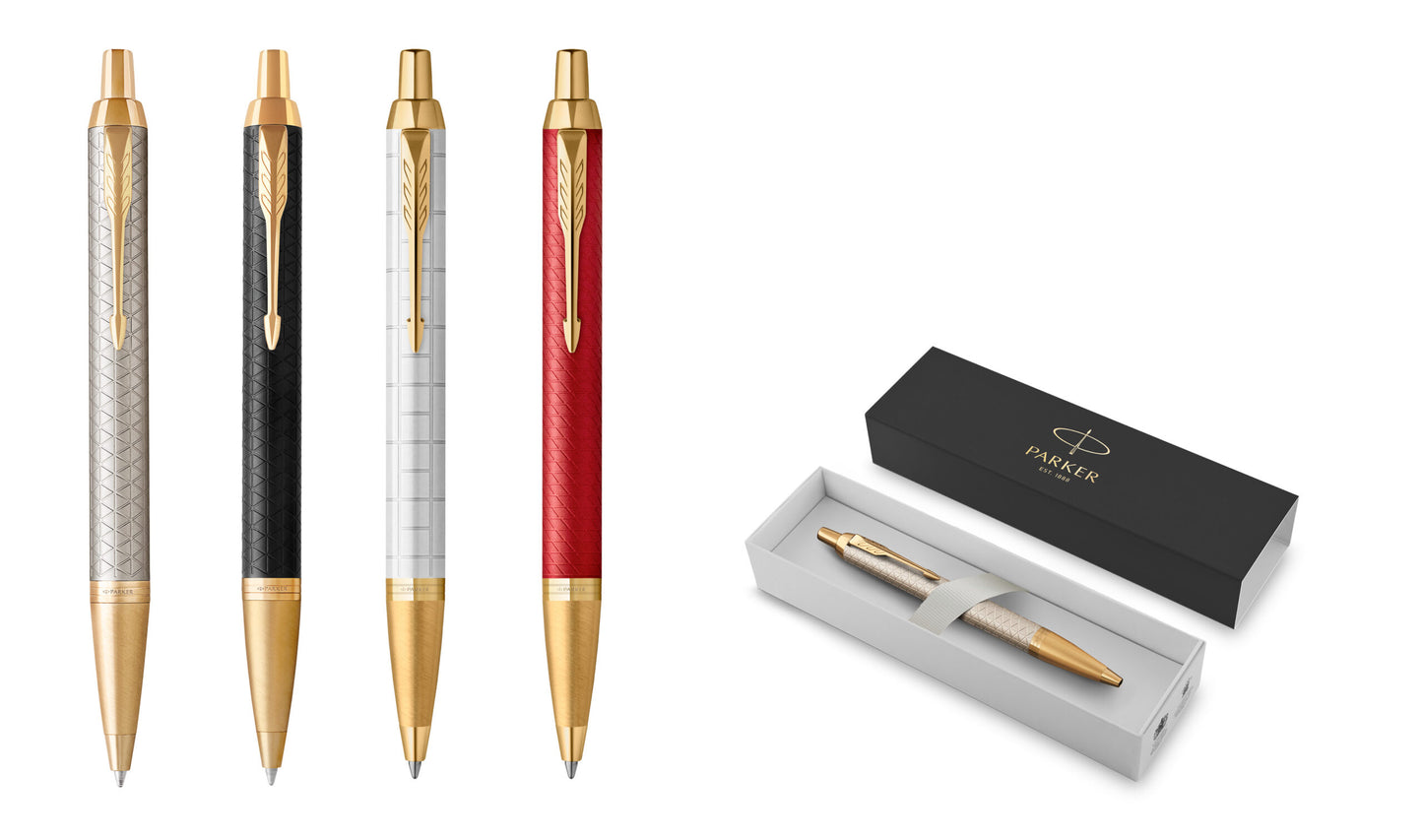 Parker Kugelschreiber IM Premium Warm Silver