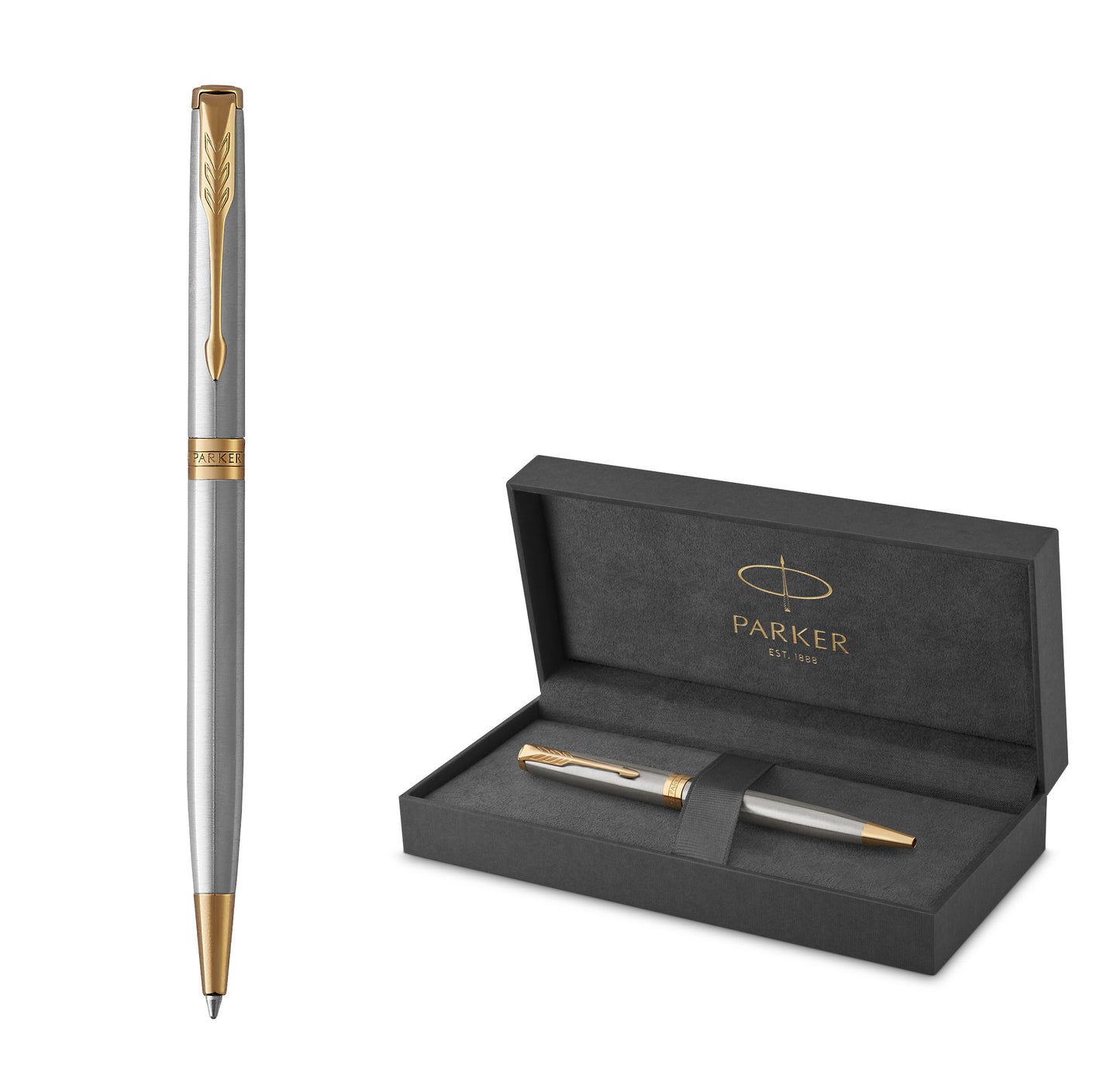 Parker Kugelschreiber SONNET Core Edelstahl GC