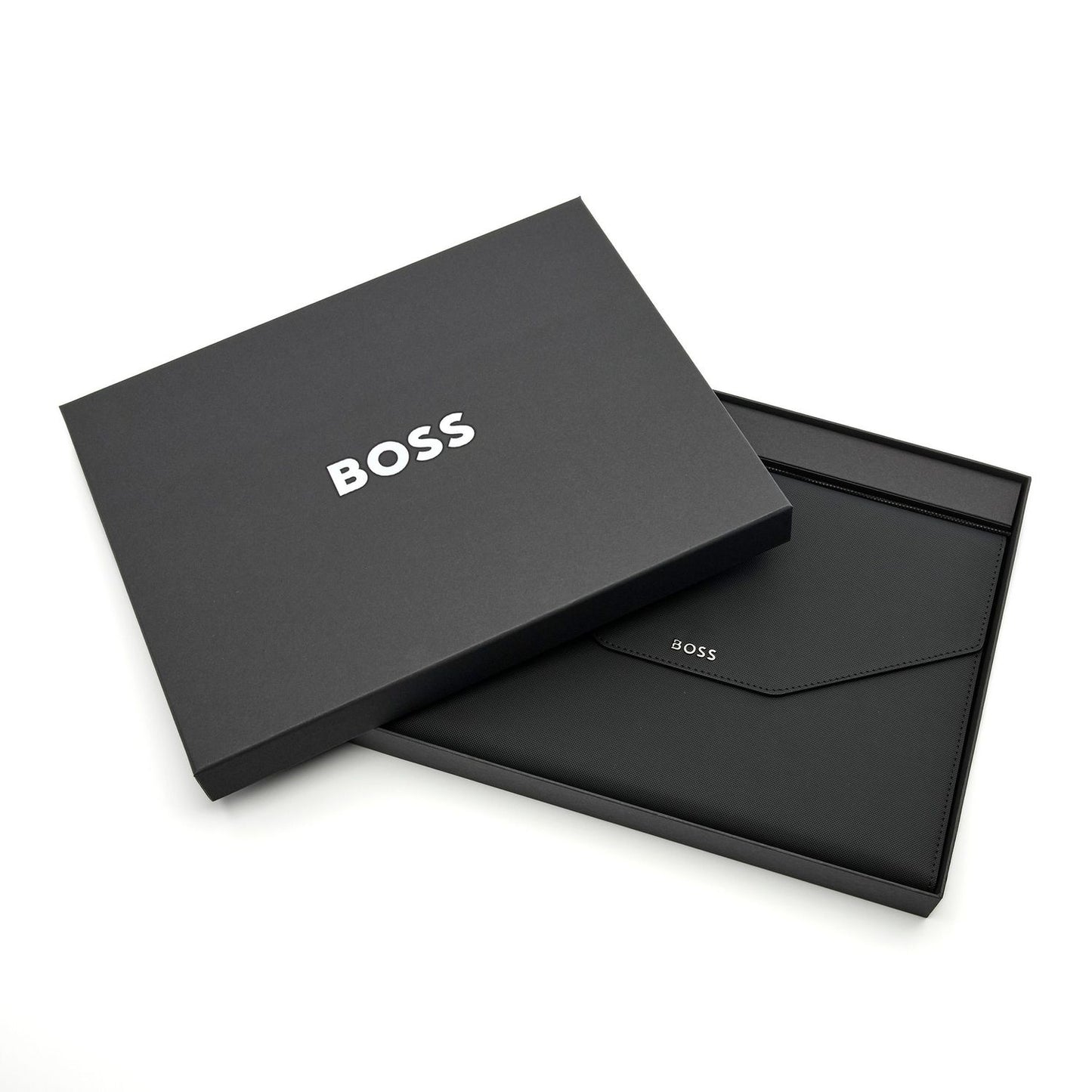Hugo Boss A4 Schreibmappe Rive Black