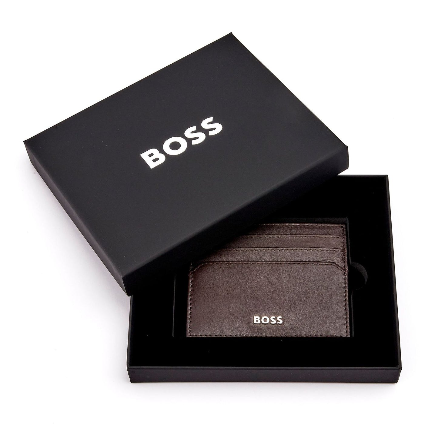 Hugo Boss Kartenhalter Classic Smooth Brown