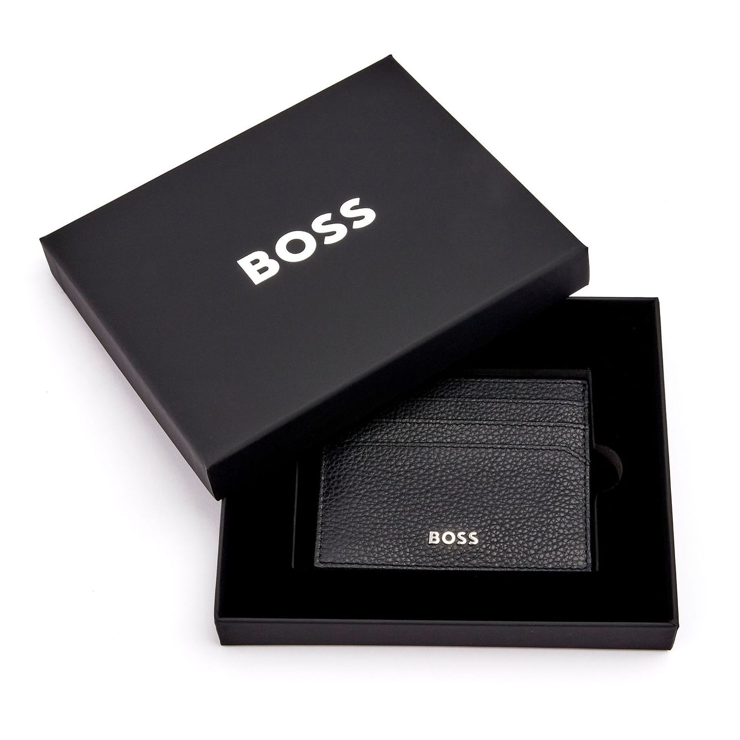 Hugo Boss Kartenhalter Classic Grained Black