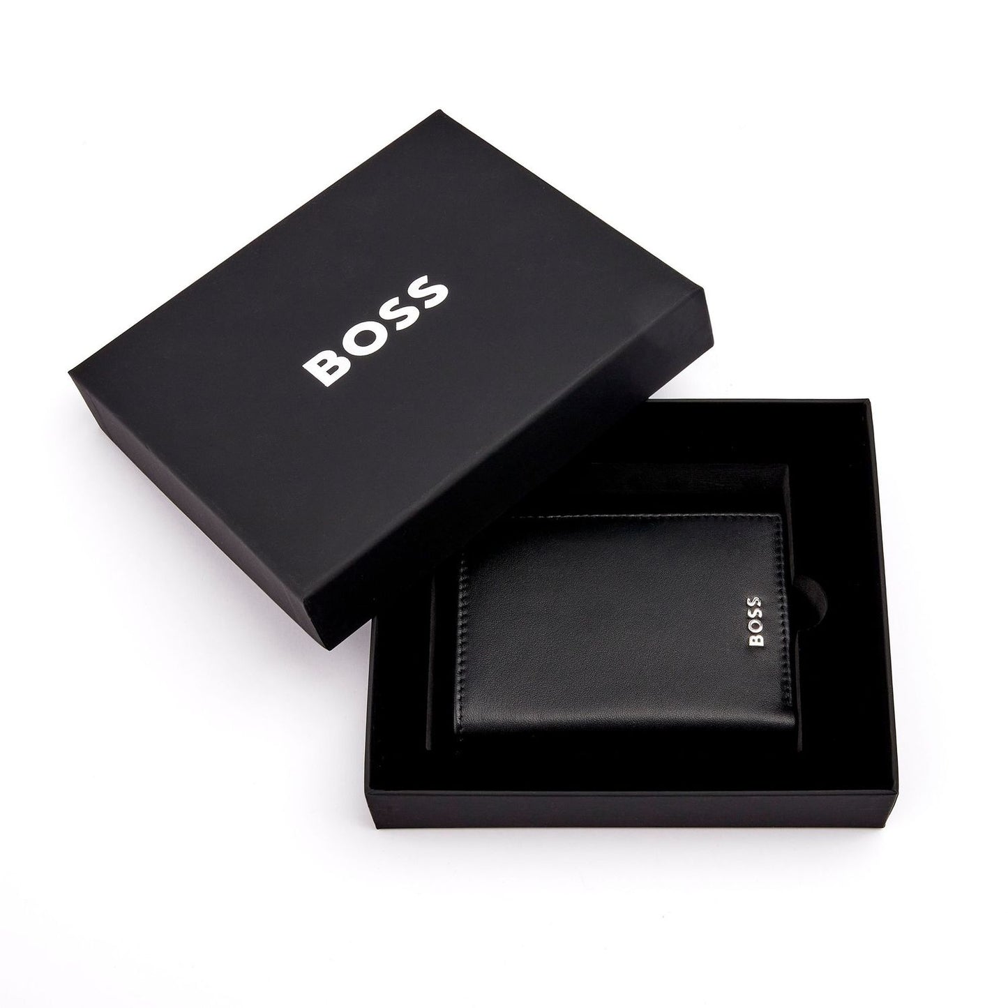 Hugo Boss Trifold Kartenhalter Classic Smooth Black