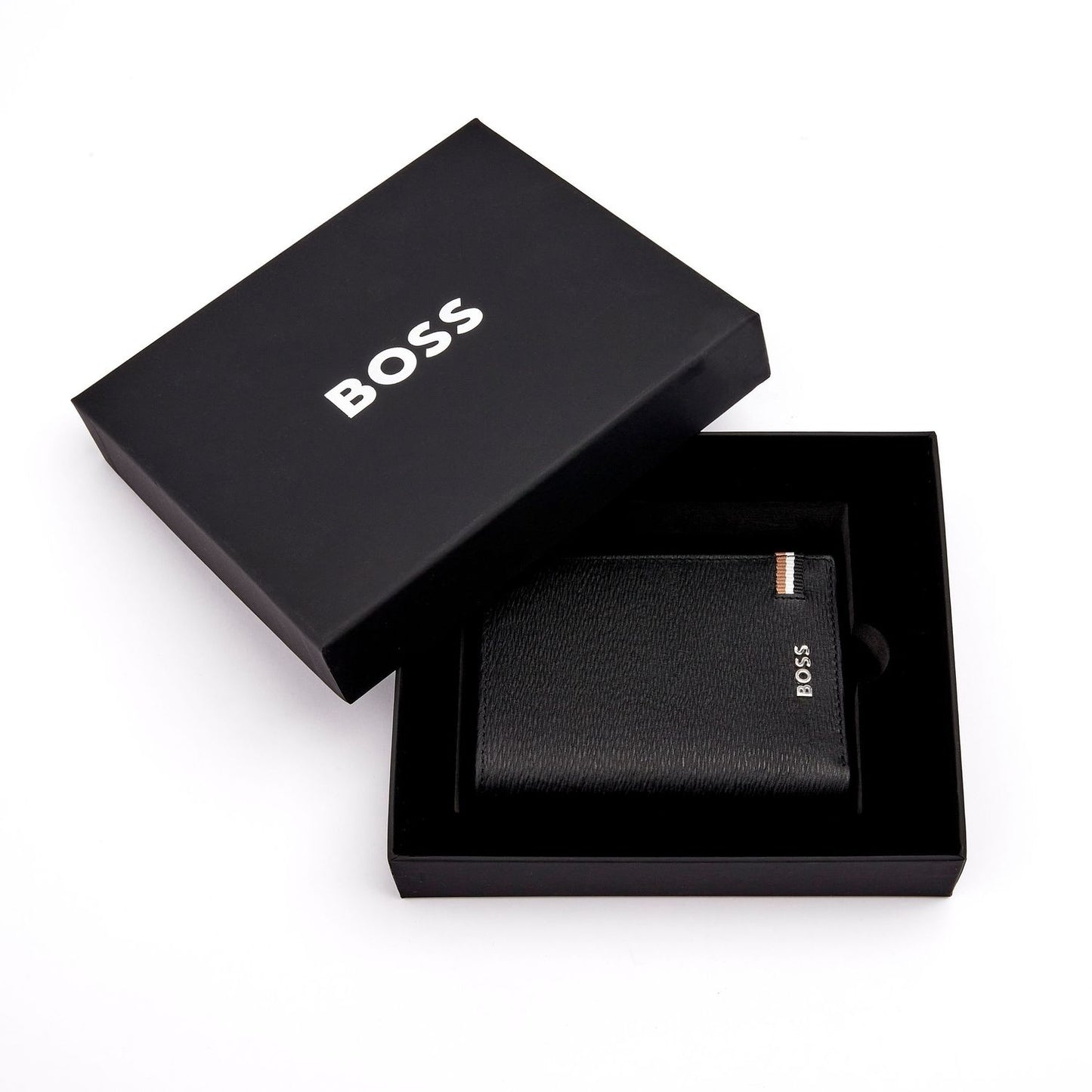 Hugo Boss Trifold Kartenhalter Iconic Black