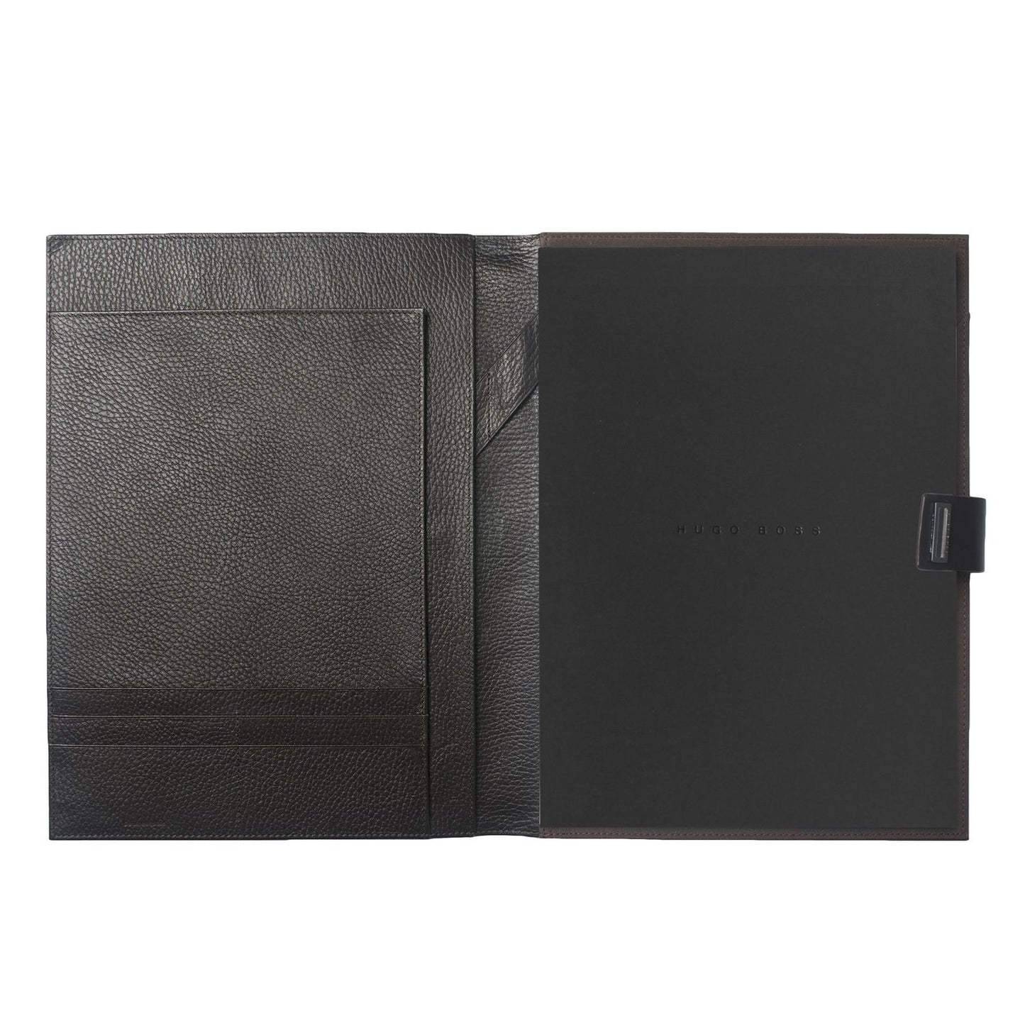 Hugo Boss A4 Schreibmappe Pure Leather Brown