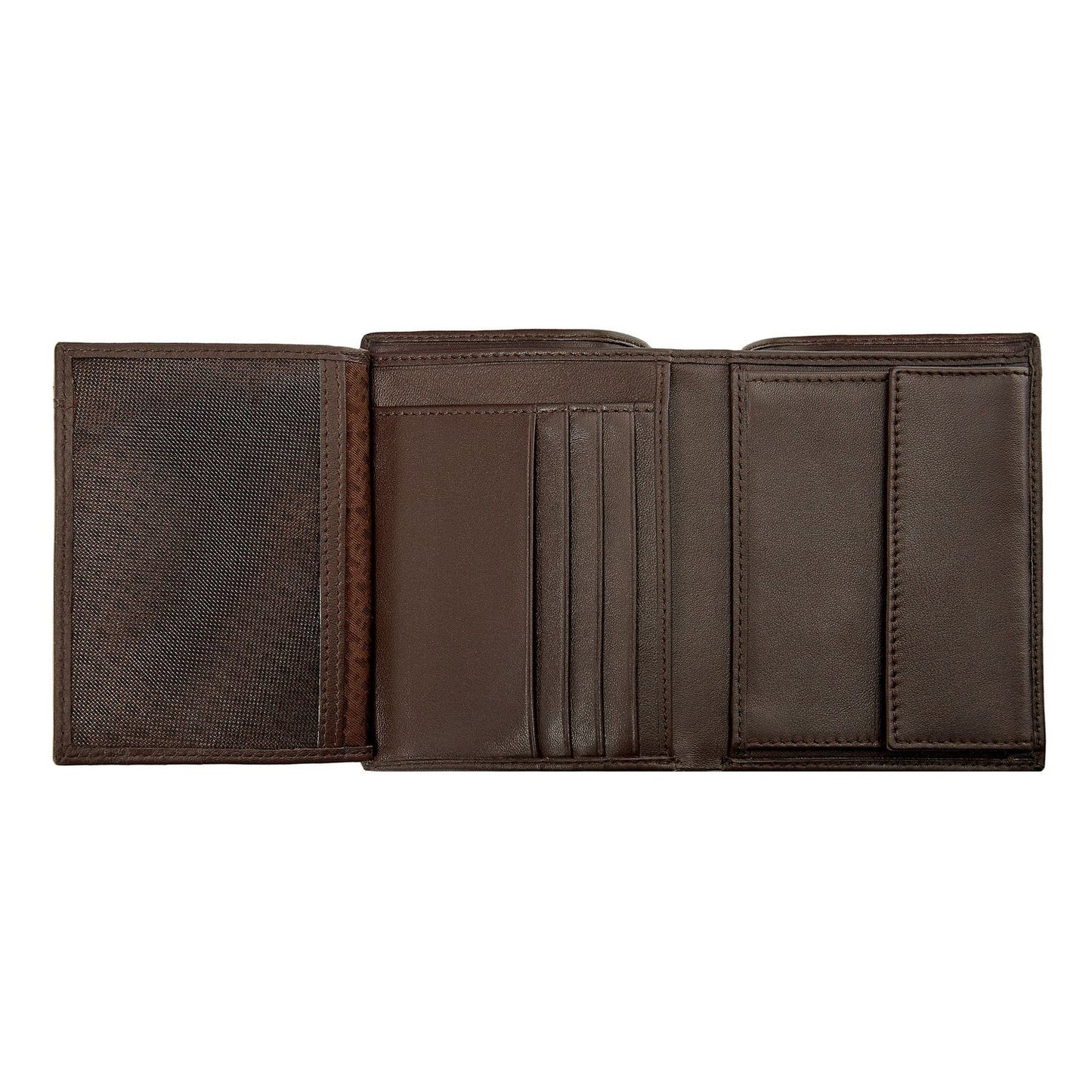 Hugo Boss Brieftasche Vertical & geldbörse mit Klappe Classic Smooth Brown