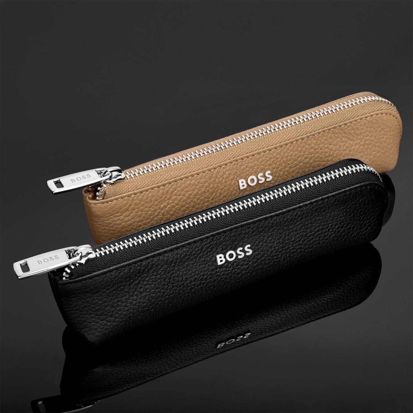 Hugo Boss Schreibgeräteetui Classic Grained Black