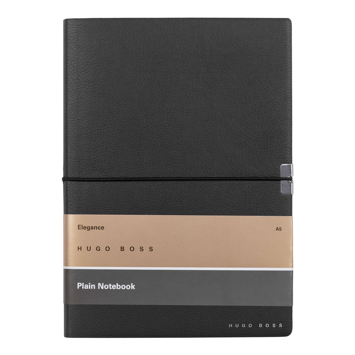 Hugo Boss Notizbuch A5 Elegance Storyline Black Plain