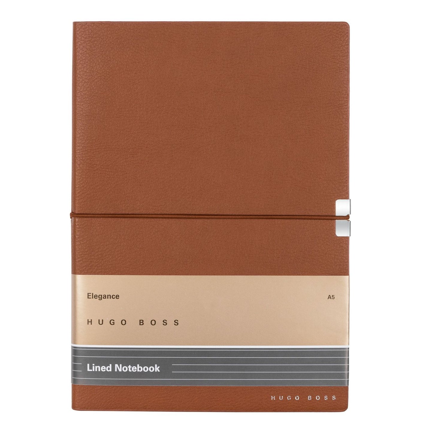 Hugo Boss Notizblock A5 Elegance Camel Lined