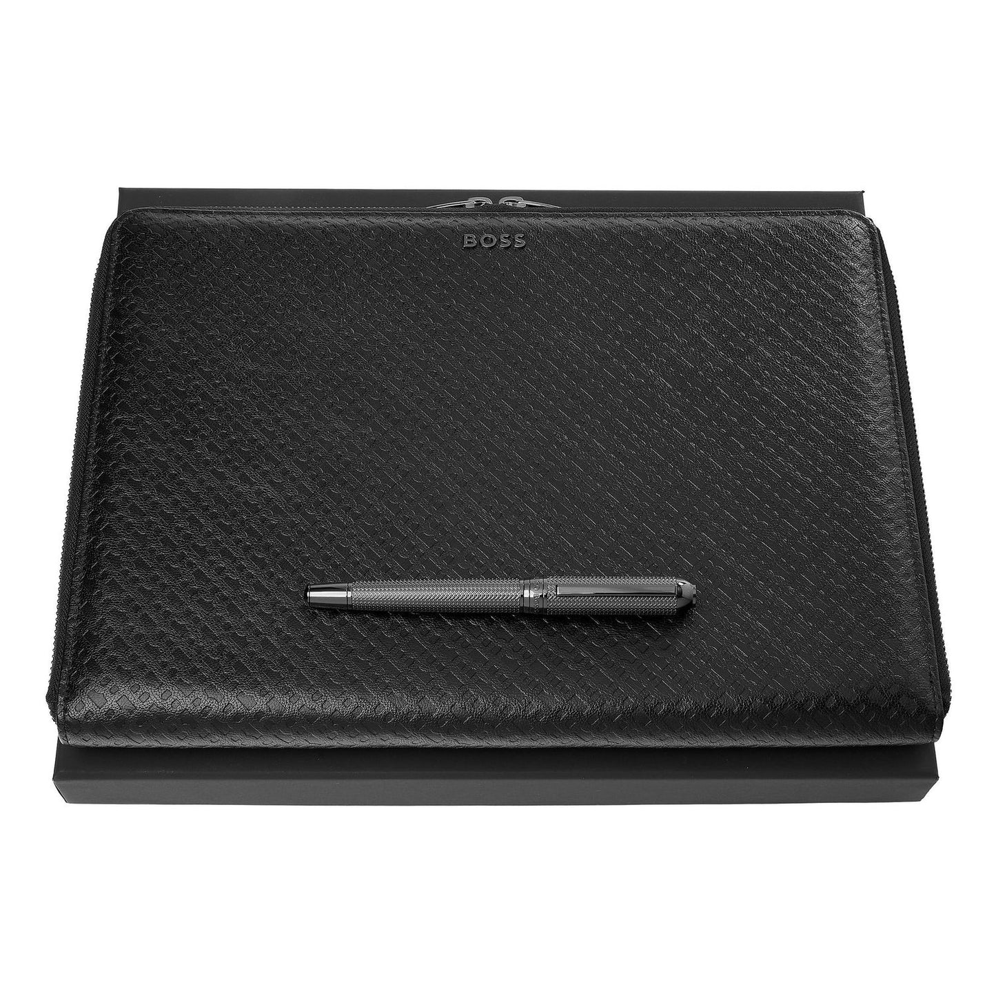 Hugo Boss Set HUGO BOSS (tintenroller & A4 konferenzmappe)