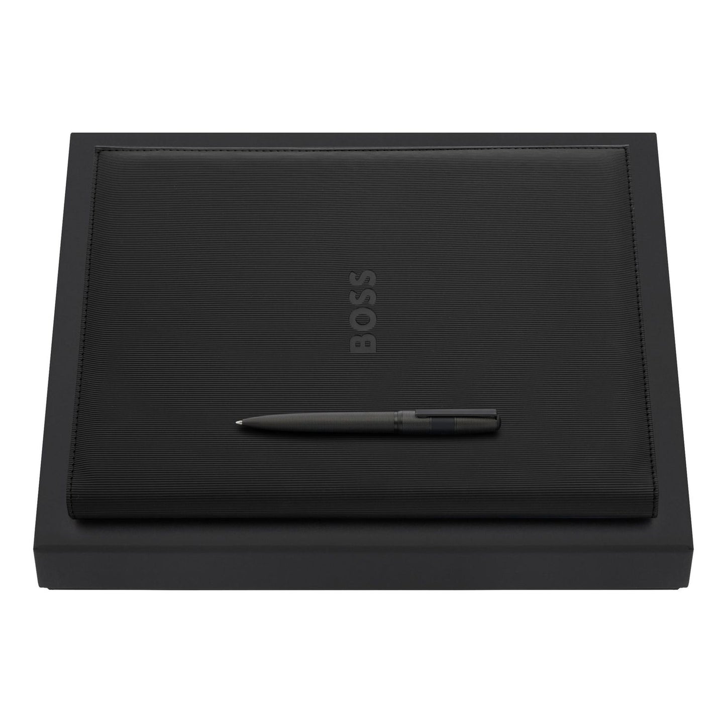 Hugo Boss Set HUGO BOSS Black (kugelschreiber & A4 schreibmappe)