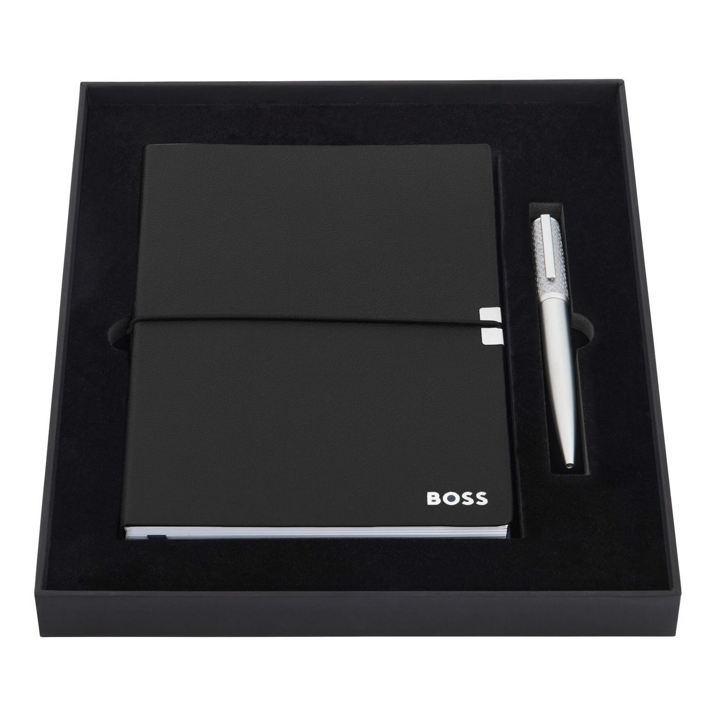 Hugo Boss Set HUGO BOSS (kugelschreiber & notizblock A5)