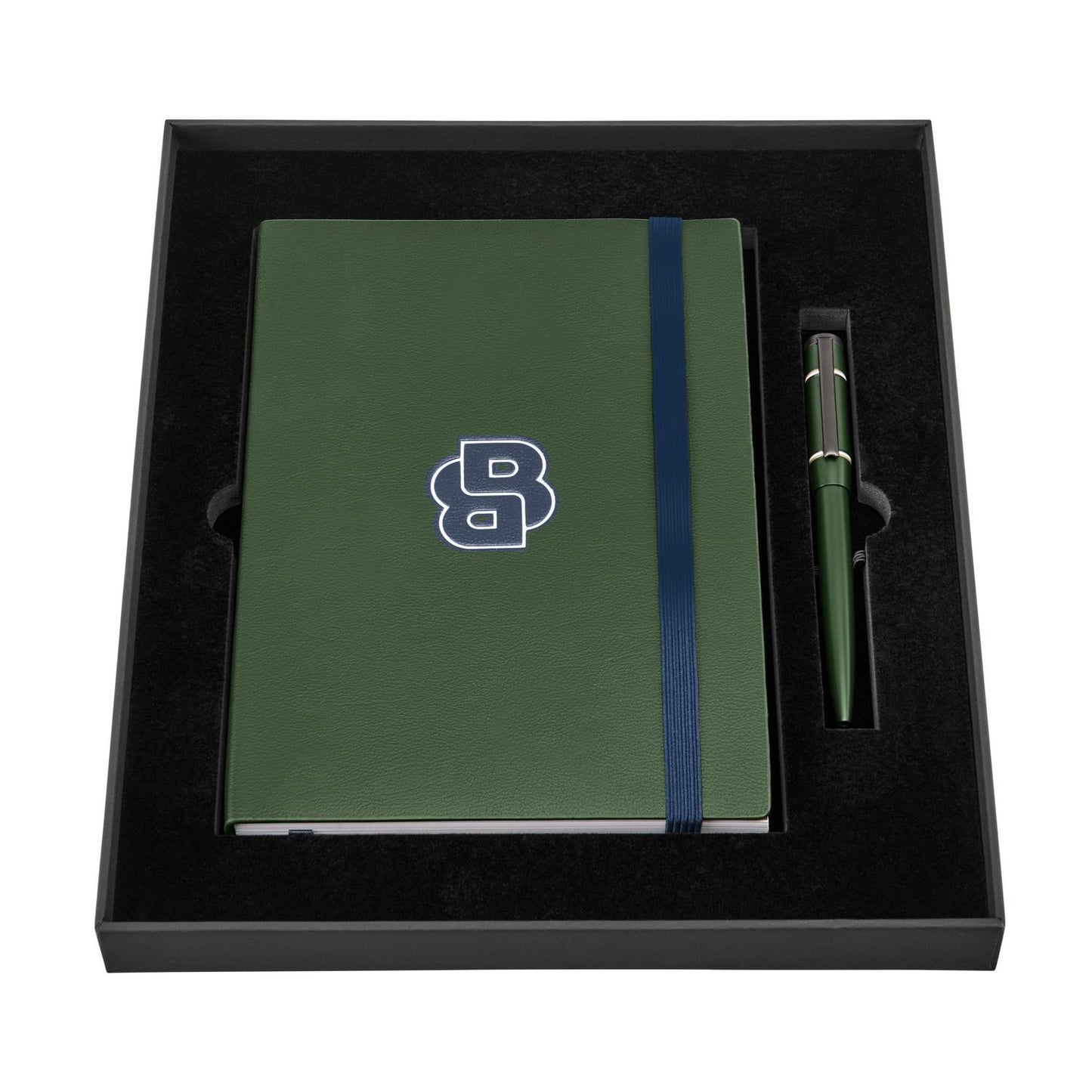 Hugo Boss Set HUGO BOSS Forest Green (kugelschreiber & notizblock A5)