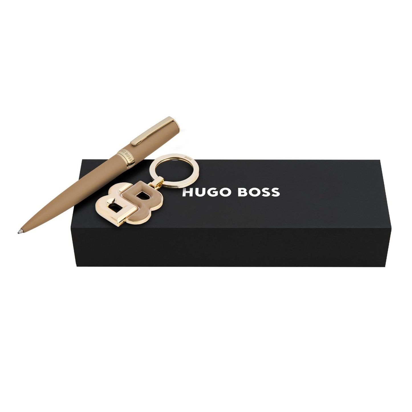 Hugo Boss Set HUGO BOSS Camel (kugelschreiber & schlüsselring)