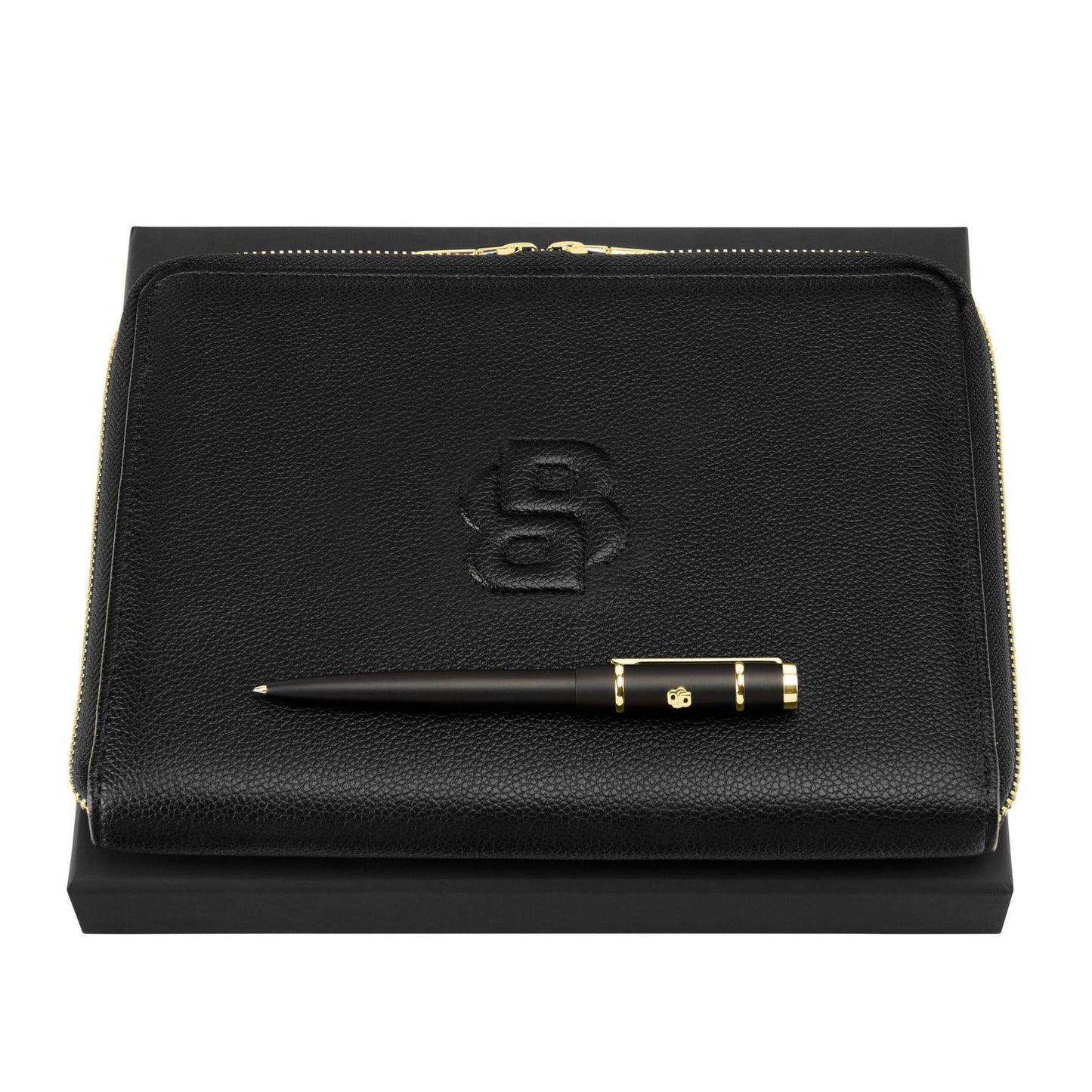 Hugo Boss Set HUGO BOSS Black (kugelschreiber & A5 konferenzmappe)