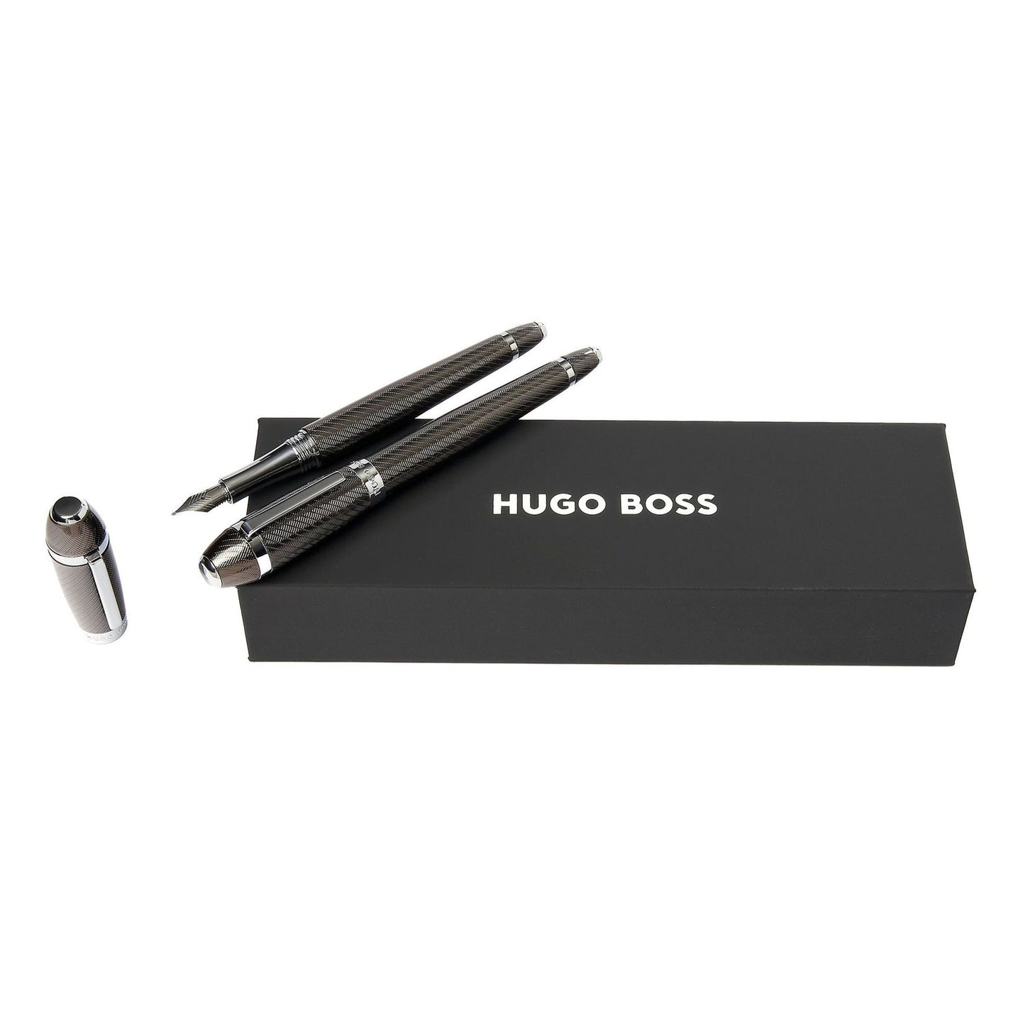 Hugo Boss Set Arc Futurist Gun (kugelschreiber & füllfederhalter)