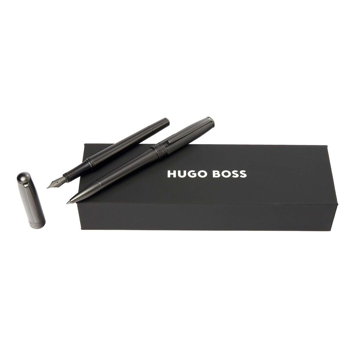 Hugo Boss Set Essential Metal Gun (kugelschreiber & füllfederhalter)