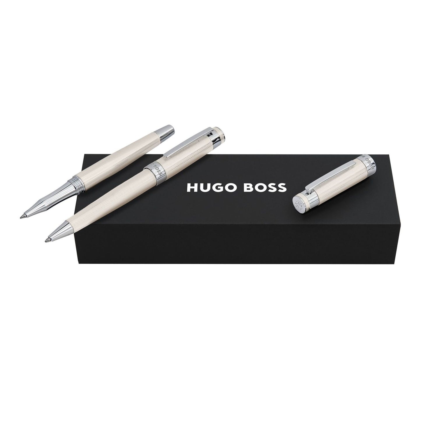 Hugo Boss Set Eclat Silver (kugelschreiber & tintenroller)