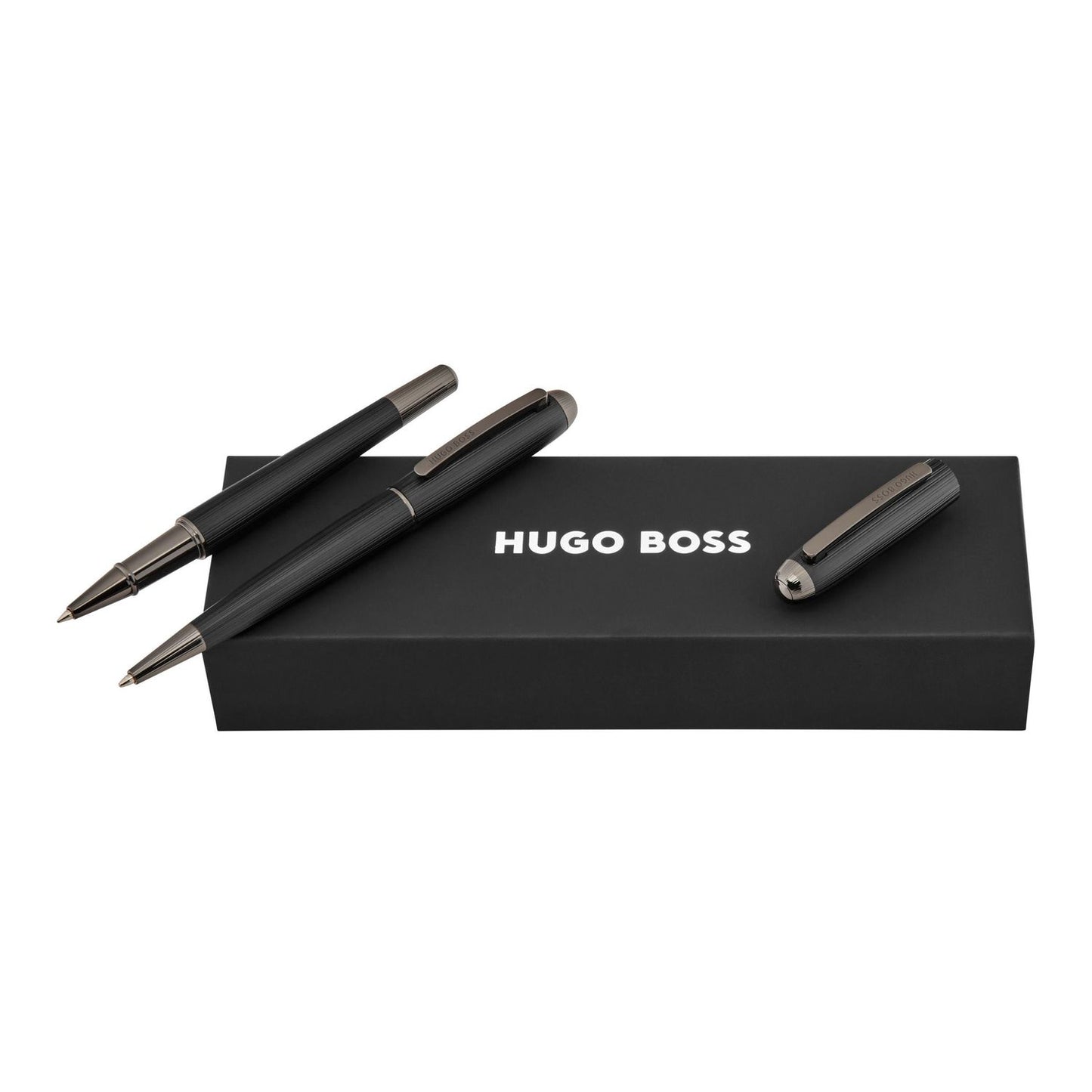 Hugo Boss Set Contour Pinstripe (kugelschreiber & tintenroller)