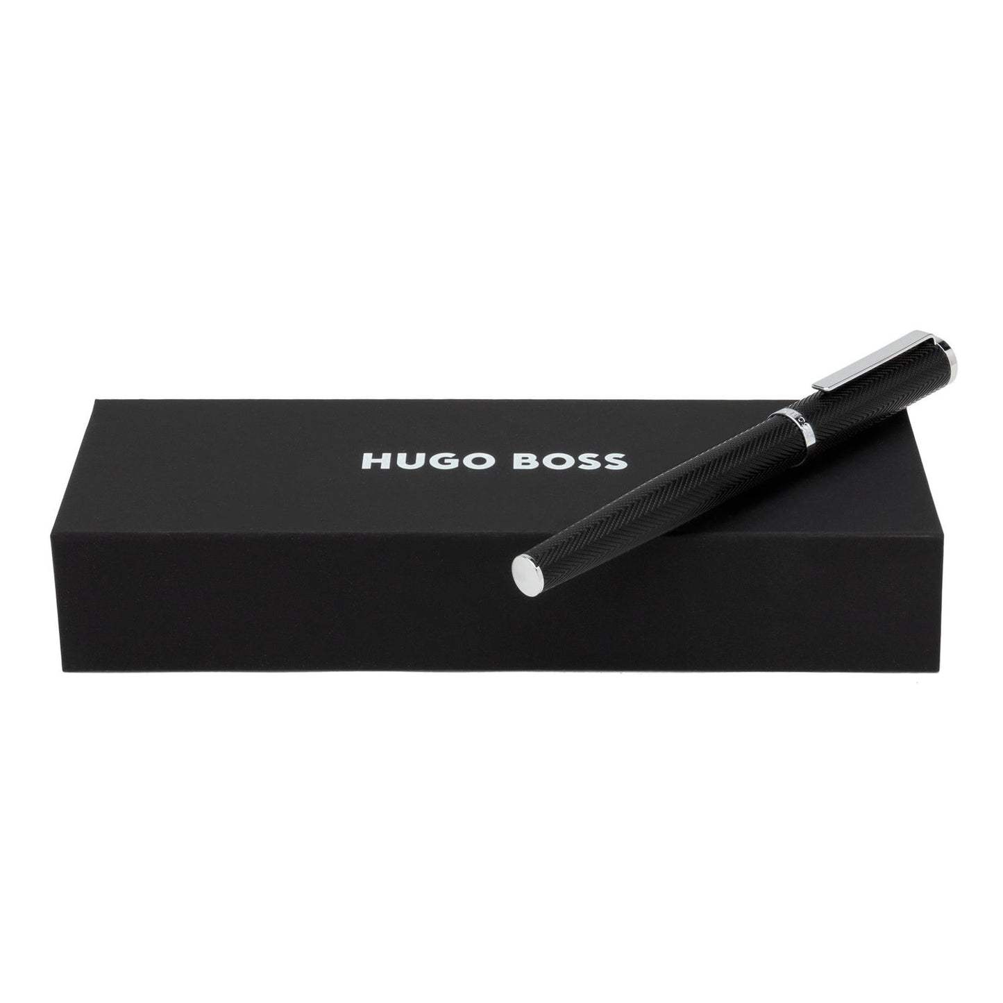 Hugo Boss Füllfederhalter Formation Herringbone Chrome