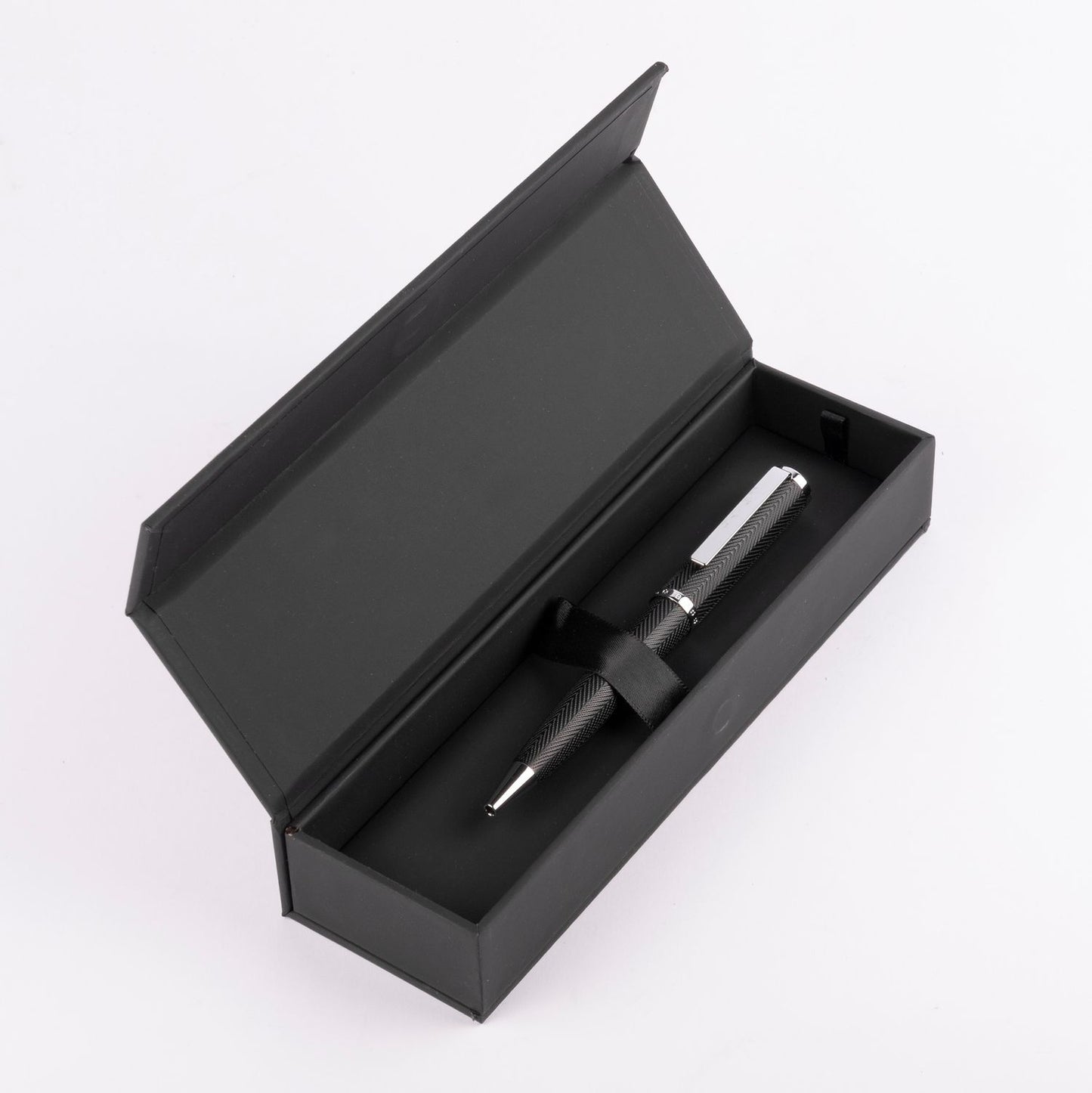 Hugo Boss Kugelschreiber Formation Herringbone Chrome