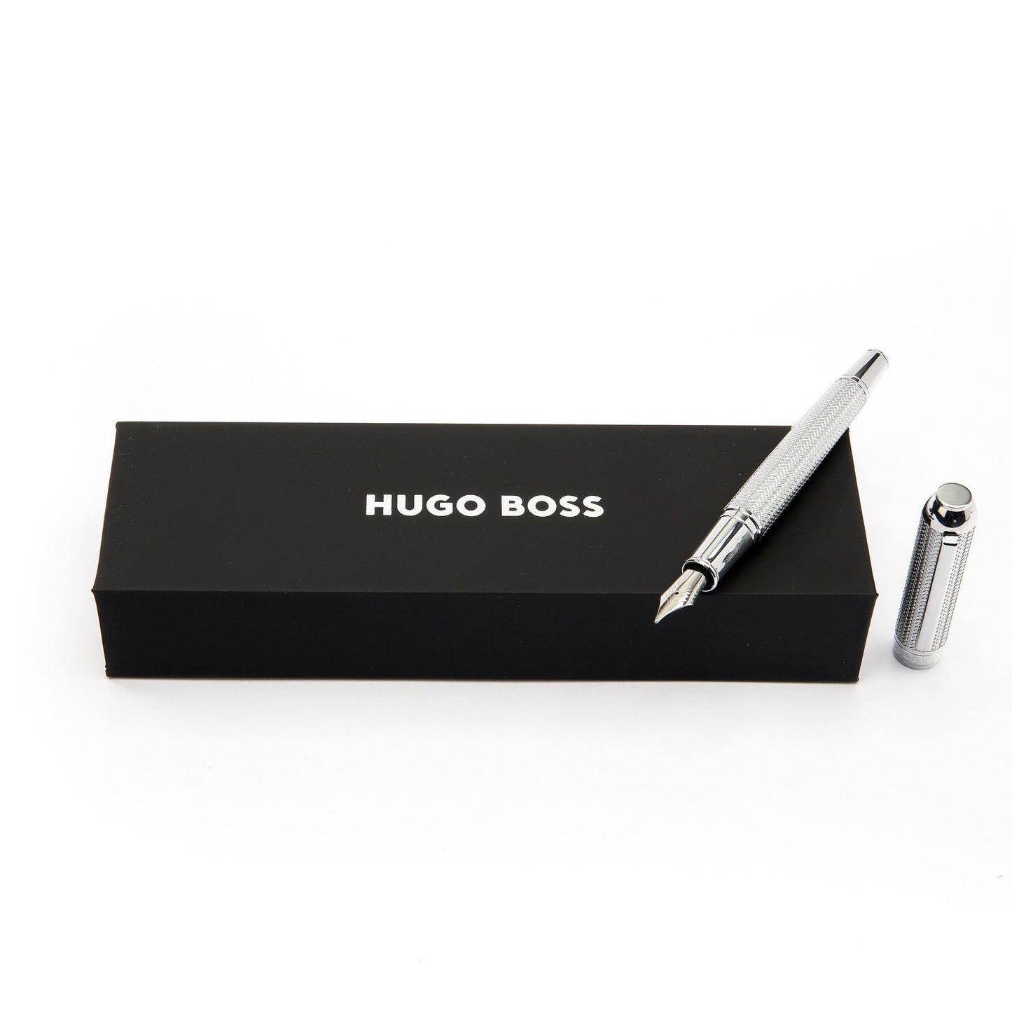 Hugo Boss Füllfederhalter Elemental Silver